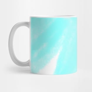 Blue green Red watercolor abstract Mug